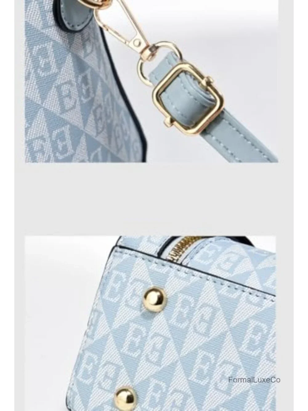 Elegant Monogram Flamingo Faux Leather Satchel Handbag with Pearl Charms